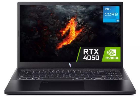 Acer Gaming Laptop V15 15.6in i5 16GB 512GB RTX4050 Gaming Laptop Win 11 - Student Computers
