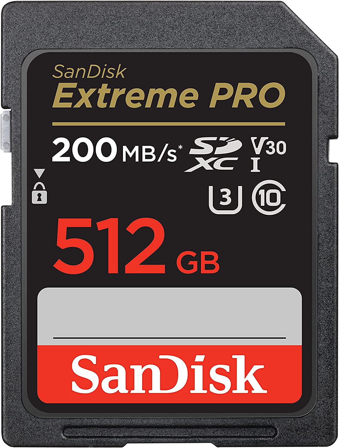 Scheda di memoria SanDisk Extreme Pro 200 MB/s 512 GB SDXC UHS-I