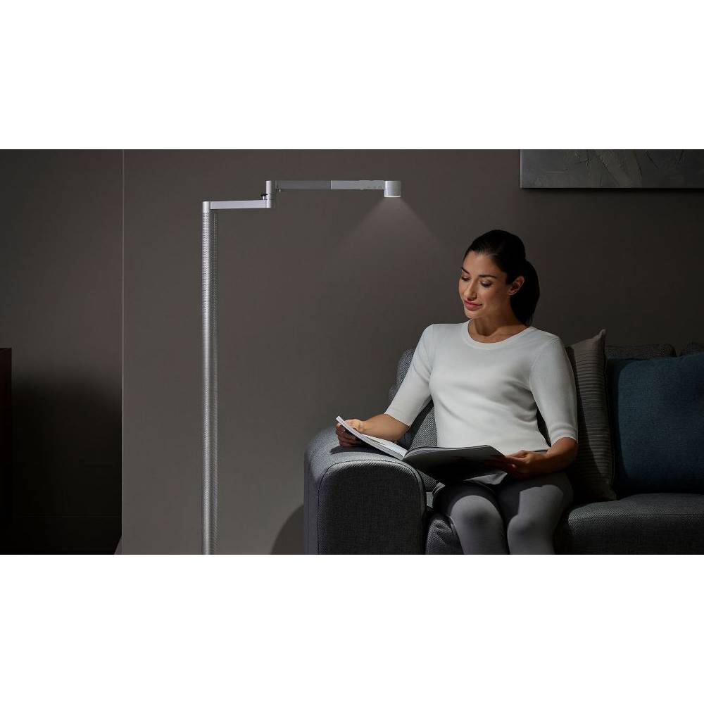 Dyson Solarcycle Morph™ Floor Light (White/Silver)