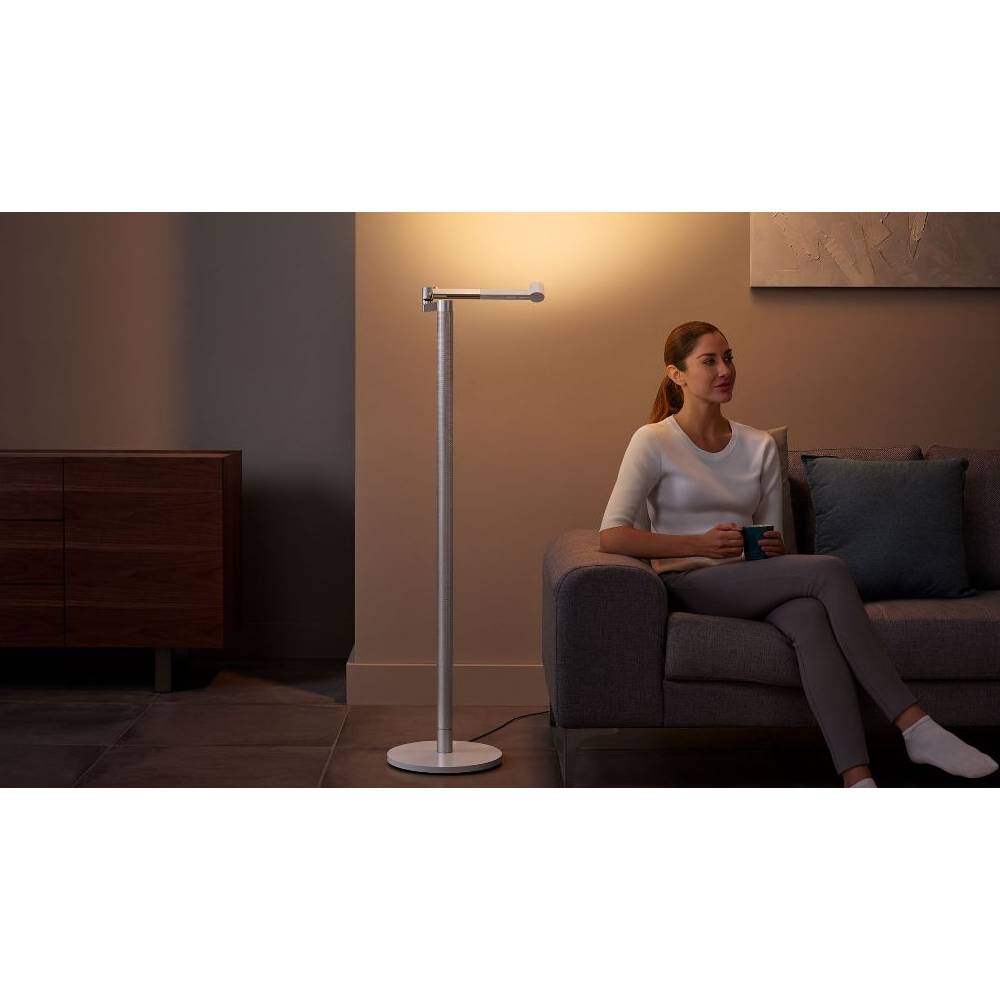Dyson Solarcycle Morph™ Floor Light (White/Silver)