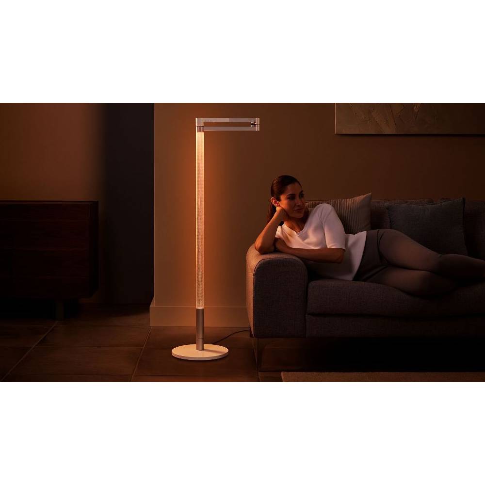 Dyson Solarcycle Morph™ Floor Light (White/Silver)