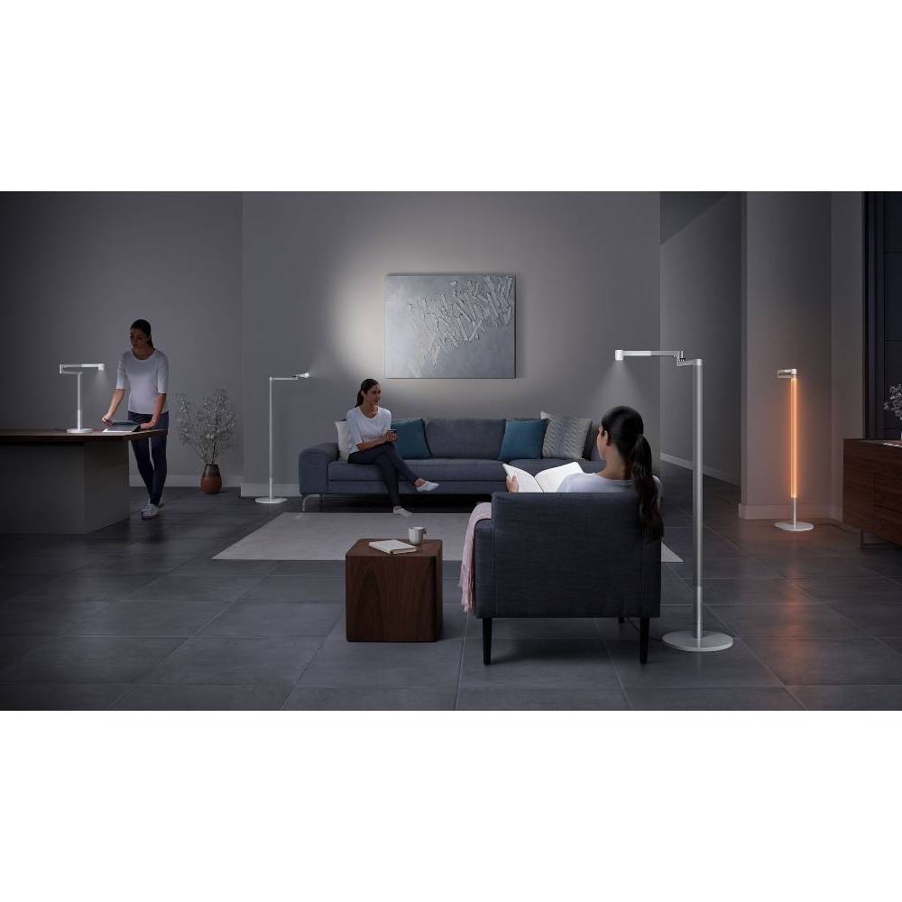 Dyson Solarcycle Morph™ Floor Light (White/Silver)