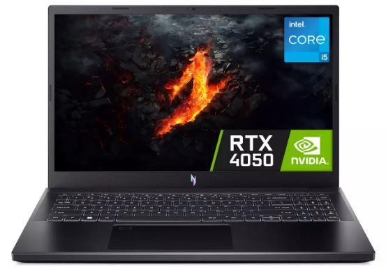Acer Gaming Laptop V15 15.6in i5 16GB 512GB RTX4050 Gaming Laptop Win 11 - Student Computers