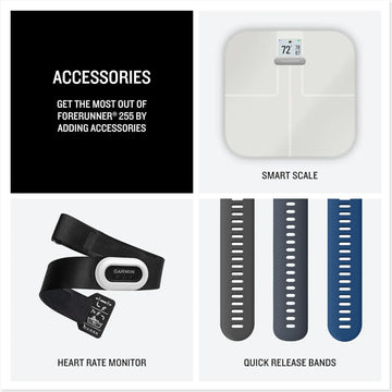 Smartwatch Garmin Forerunner 255 | Grigio ardesia | Smartwatch GPS per la corsa leggero e facile da usare | Durata della batteria fino a 14 giorni