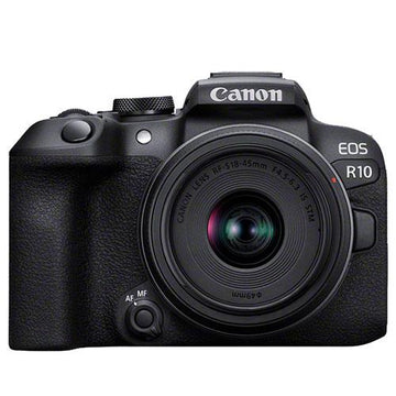 Kit fotocamera digitale mirrorless Canon EOS R10 + obiettivo RF-S 18-45mm f/4.5-6.3 IS STM