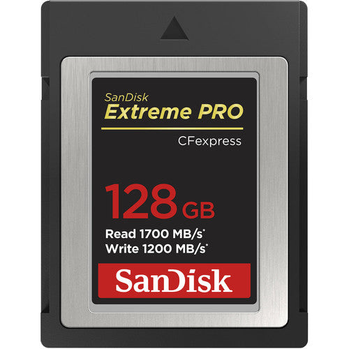 Scheda SanDisk Extreme PRO CFexpress da 128 GB tipo B