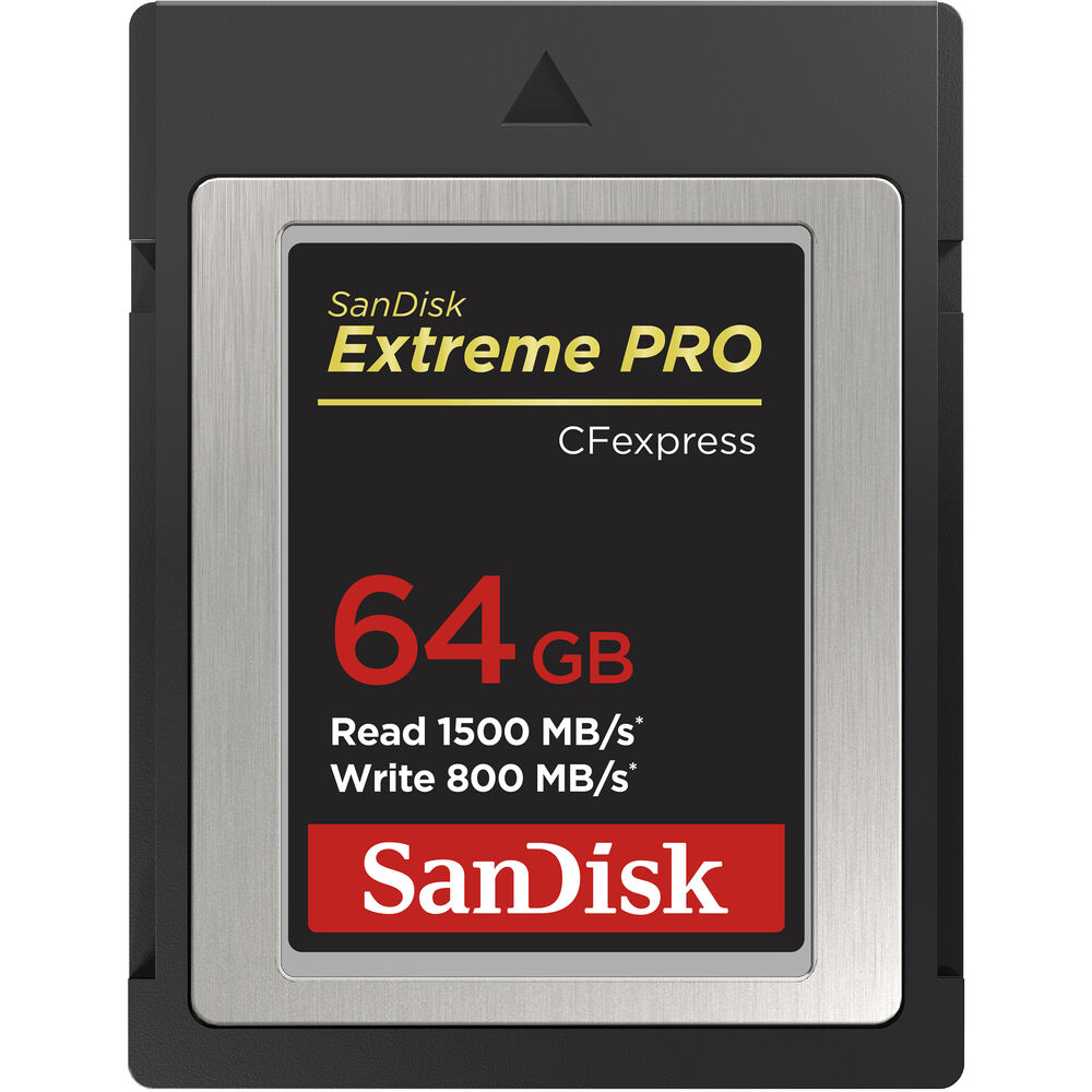 Scheda SanDisk Extreme PRO CFexpress da 64 GB tipo B